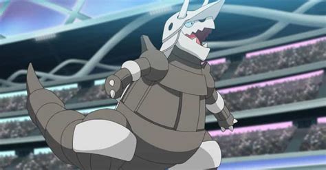 best charged attack for aggron.